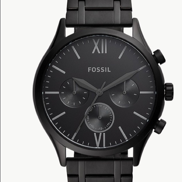 Fossil Other - Fenmore Midsize Black Stainless Steel Watch